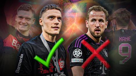 Florian Wirtz ist zum Bundesliga-Spieler der Saison 2023/24 gewählt worden. Der 21-Jährige führte die Werkself als Mittelfeldstratege zur Meisterschaft. Dabei geht Bayerns Torjäger Harry Kane leer aus. Spieler der Saison: Warum nicht Kane?