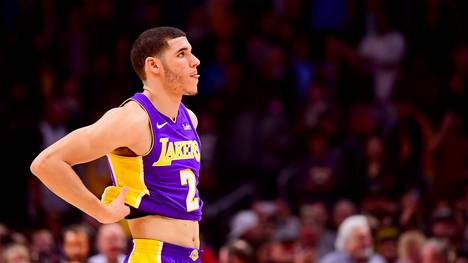 Lonzo Ball bei Los Angeles Lakers v Los Angeles Clippers