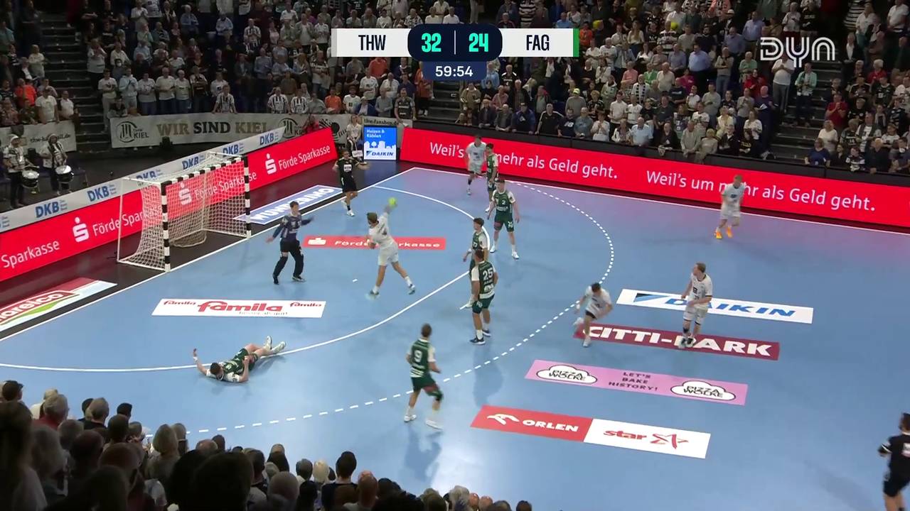 THW Kiel - FRISCH AUF! Göppingen | HBL-Highlights im Video