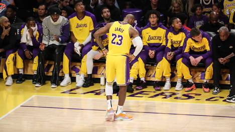 LeBron James und die Lakers stecken in der Krise