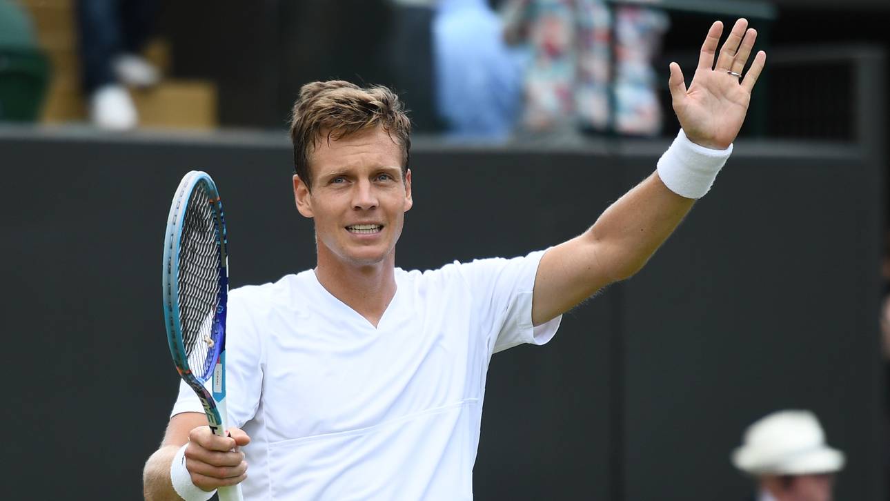 Berdych in Wimbledon im Viertelfinale