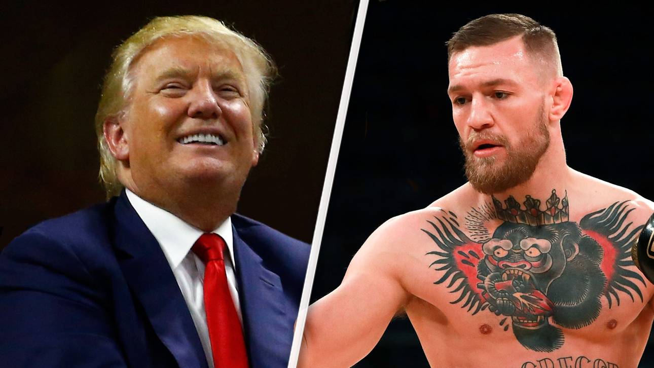 Trump angeblich bei McGregor-Kampf