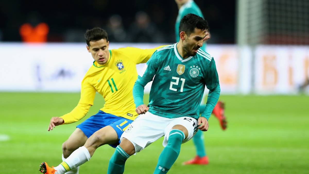 ILKAY GÜNDOGAN: Als rechter Sechser aufgeboten glänzte der Manchester-Legionär zunächst mit mehreren Ballgewinnen und spielerischen Lösungen auf engstem Raum. Mit bester deutscher Schusschance im ersten Durchgang, die ihm missriet (17.). Dann aber auch mit zwei groben Abspielfehlern. Der zweite hatte das 0:1 zur Folge. Danach deutlich weniger präsent, nach 81 Minuten gegen Timo Werner ausgetauscht. SPORT1-Note: 4