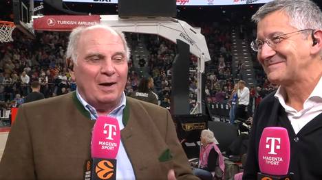 Der neue SAP Garden in München ist nun auch für Bayerns Basketballer eröffnet. Uli Hoeneß und Herbert Hainer schwärmen.