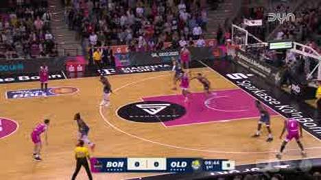 Spiel Highlights zu Telekom Baskets Bonn - EWE Baskets Oldenburg