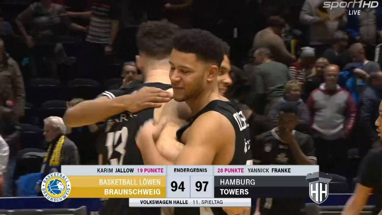 Hamburg gewinnt Basketball-Krimi