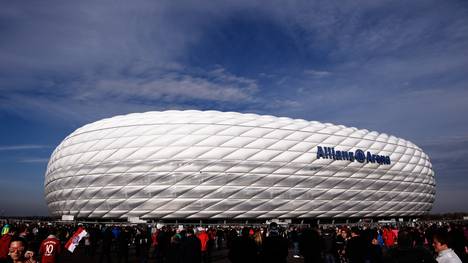 Allianz Arena-FC Bayern München-Tagesansicht