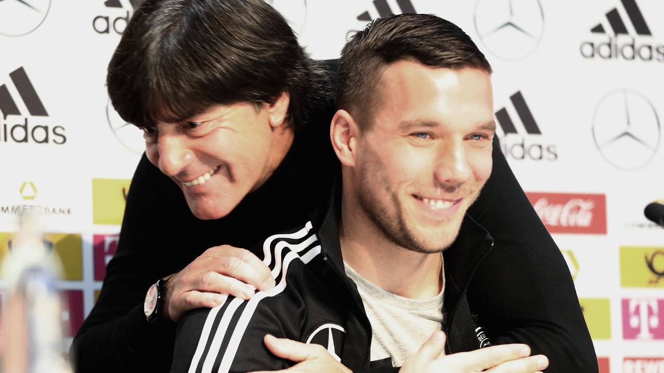 Die Podolski-PK zum Nachlesen