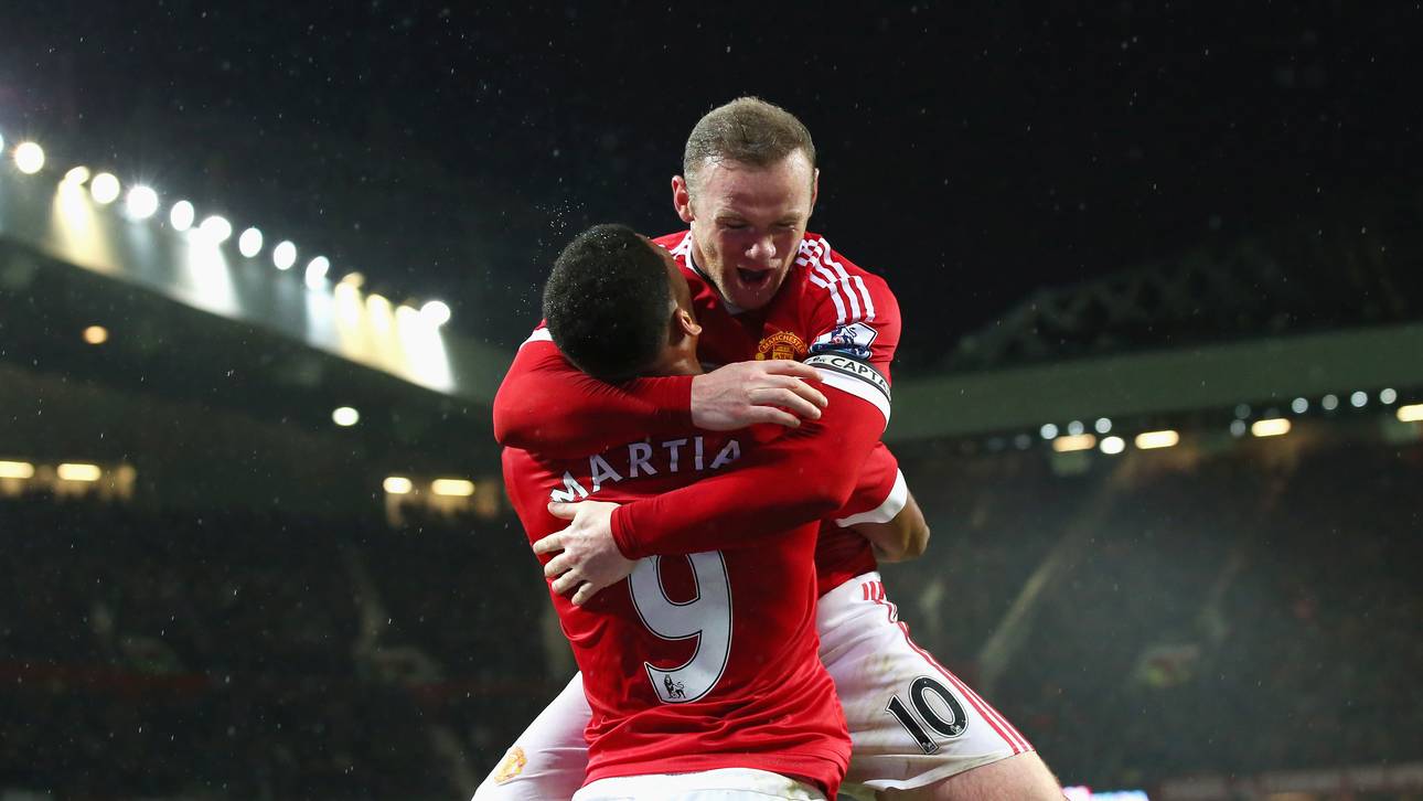 Historischer Rooney rettet van Gaal