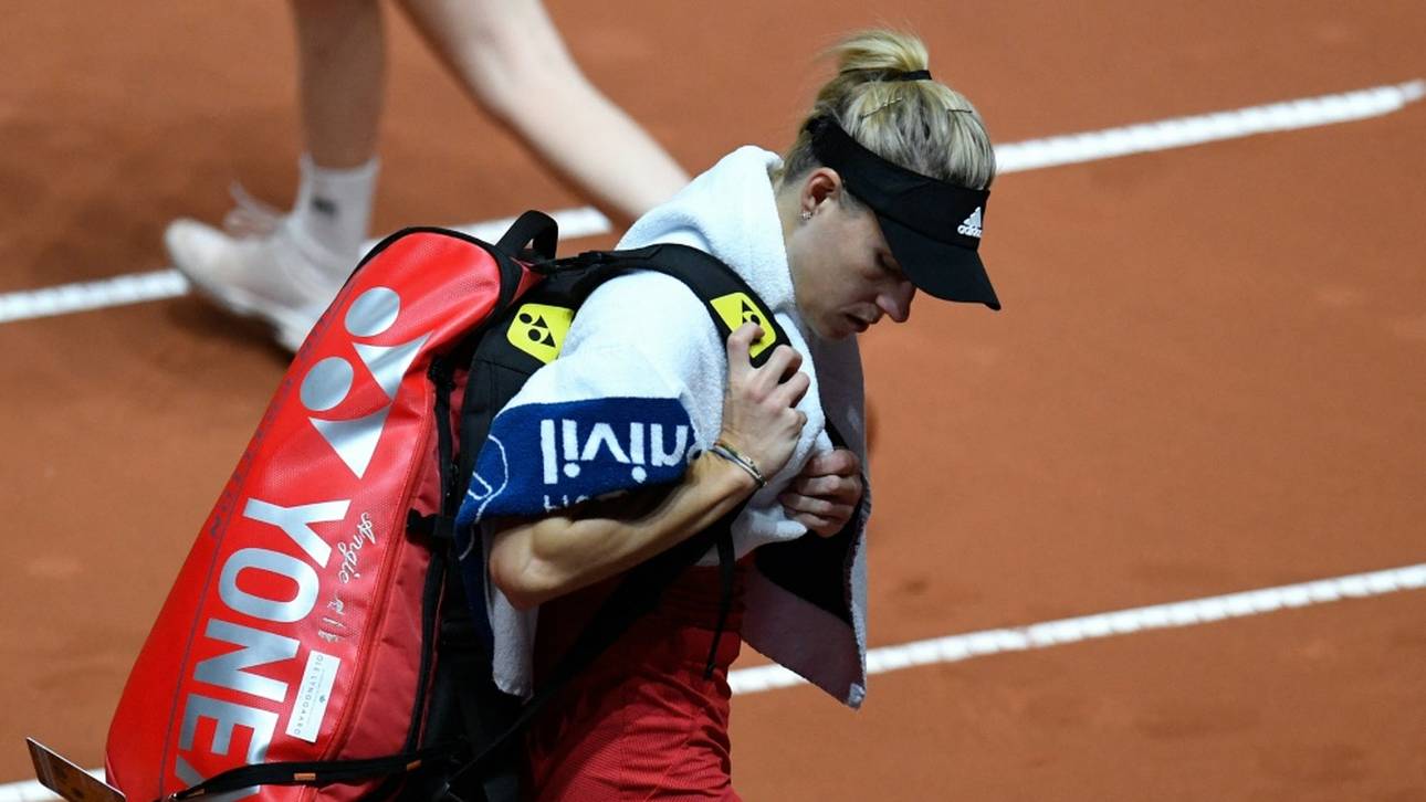 Kerber mit drittem Erstrunden-Aus in Paris in Serie