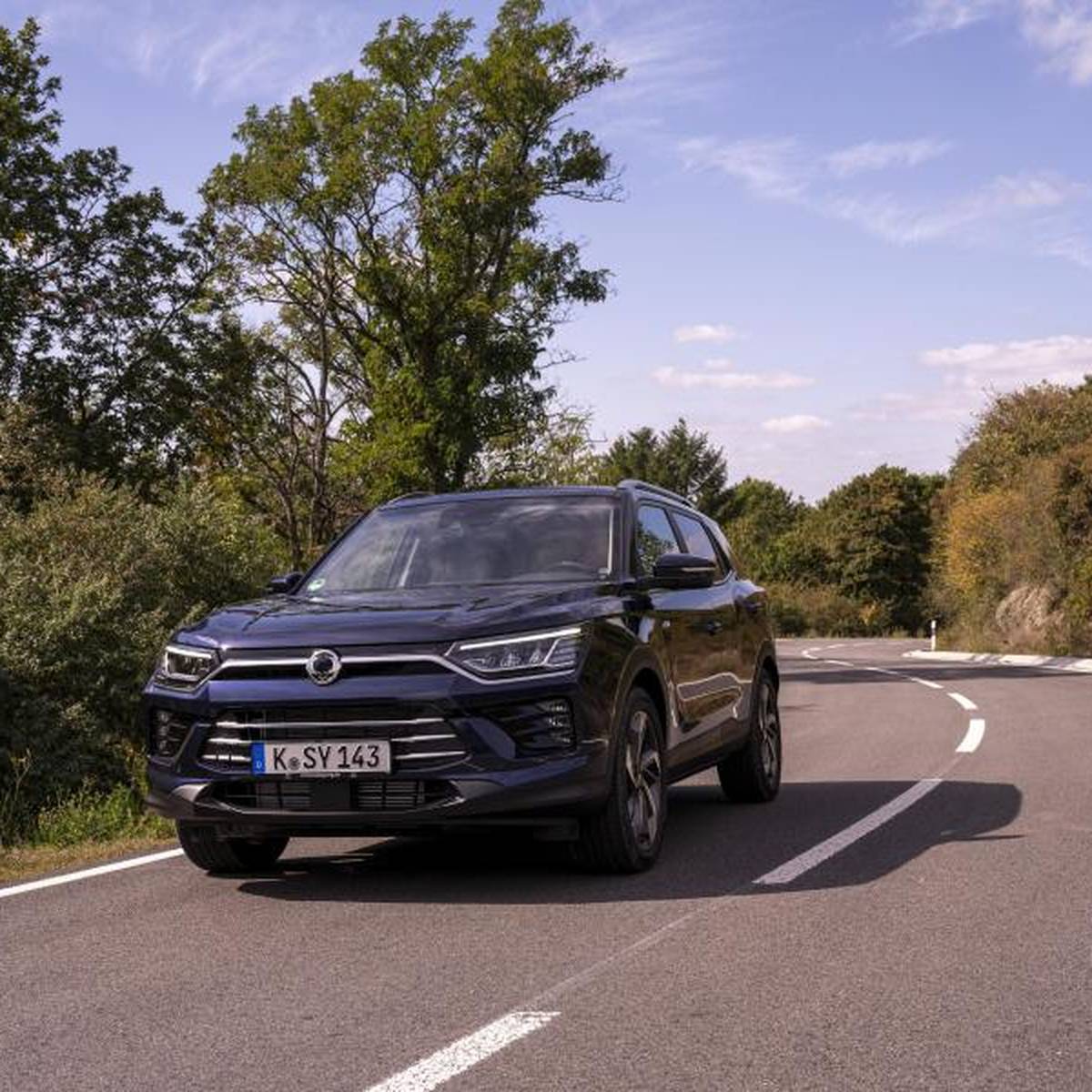 Auto Test Der Suv Ssangyong Korando Ist Ein Exotisches Modell