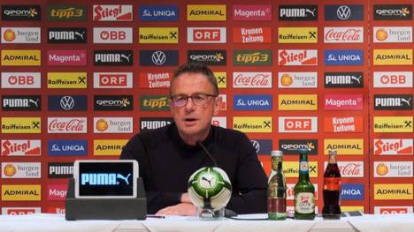 Ralf Rangnick wird seinen Job als Berater von Manchester United ab der kommenden Saison nun doch nicht antreten. Das bestätigte der Deutsche bei seiner Vorstellung als ÖFB-Teamchef.