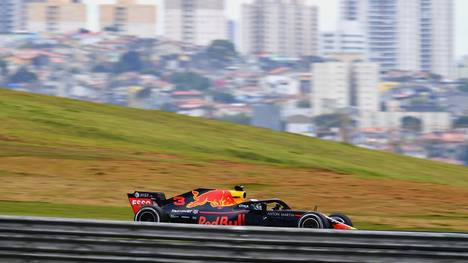 Formel 1: Daniel Ricciardo in Brasilien fünf Startplätze zurück , Der Australier Daniel Ricciardo fährt in der Formel 1 für Red Bull  