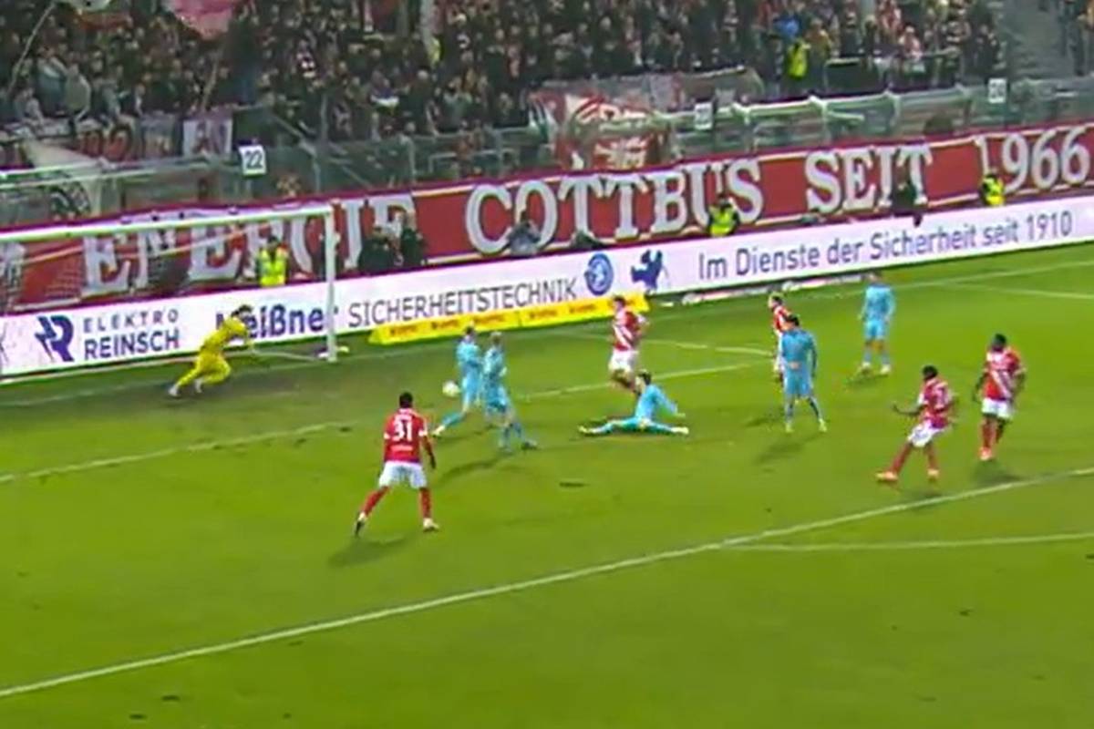 Energie Cottbus dreht wildes Spiel gegen Viktoria Köln