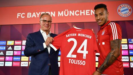 FC Bayern Muenchen Unveils New Signing Corentin Tolisso