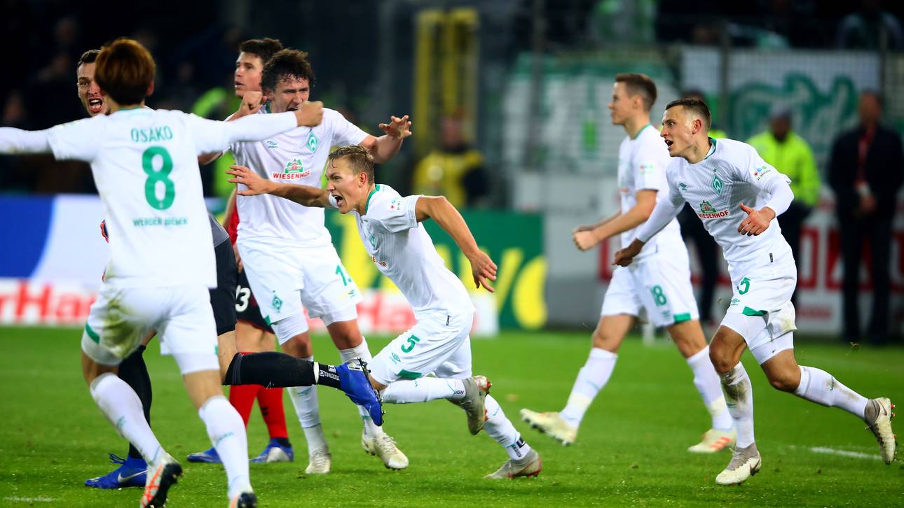 Last-Minute-Ausgleich rettet Werder