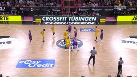 Spiel Highlights zu Tigers Tübingen - BG Göttingen (2)