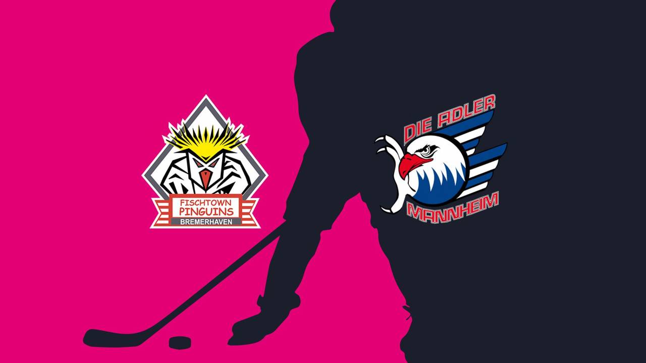 Pinguins Bremerhaven - Adler Mannheim: Tore und Highlights | PENNY DEL
