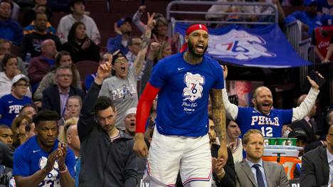 Mike Scott spielt für die Philadelphia 76ers in der NBA