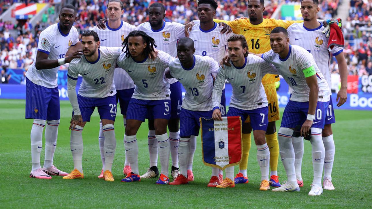 Startelf: Frankreich baut gegen CR7 um