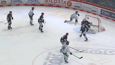 Die Highlights der Eishockey-Partie Schwenninger Wild Wings - Straubing Tigers aus der DEL im Video.