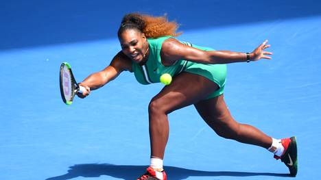 Serena Williams fertigte Tatjana Maria bei den Australian Open mit einer Machtdemonstration ab