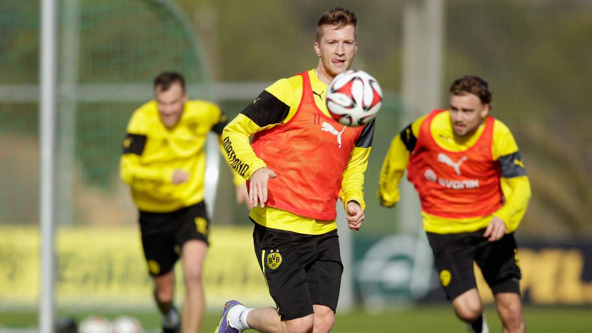 Marco Reus ist wieder mittendrin statt nur dabei. Nach seiner langen Verletzungspause jagt der Nationalspieler wieder jedem Ball hinterher