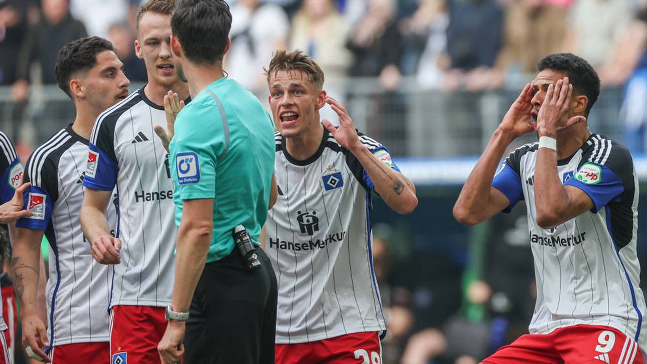 Riesenärger – aber HSV-Hoffnung lebt