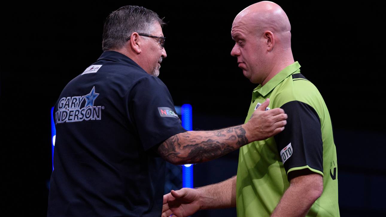 Böse Klatsche für van Gerwen!