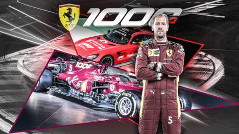 Beim 1000. Ferrari-GP ist Rot die bestimmende Farbe