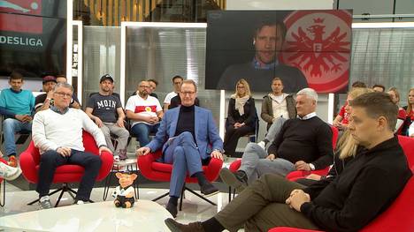 Im STAHLWERK Doppelpass spricht Eintracht-Vorstand Markus Krösche über die Euphorie und das Selbstbewusstsein, die der Verein nach dem Hinspiel gegen Barcelona in der Europa League gewonnen hat. 