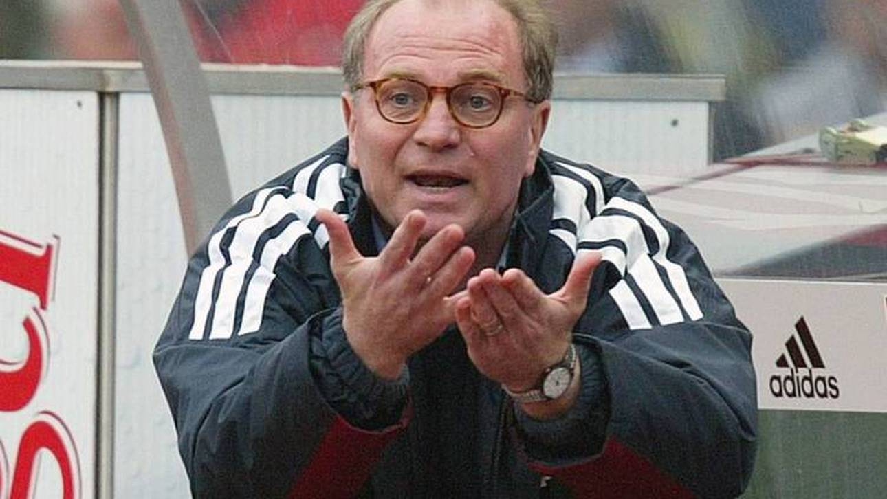 Manager Uli Hoeneß war beim Duell BVB vs. Bayern mächtig sauer