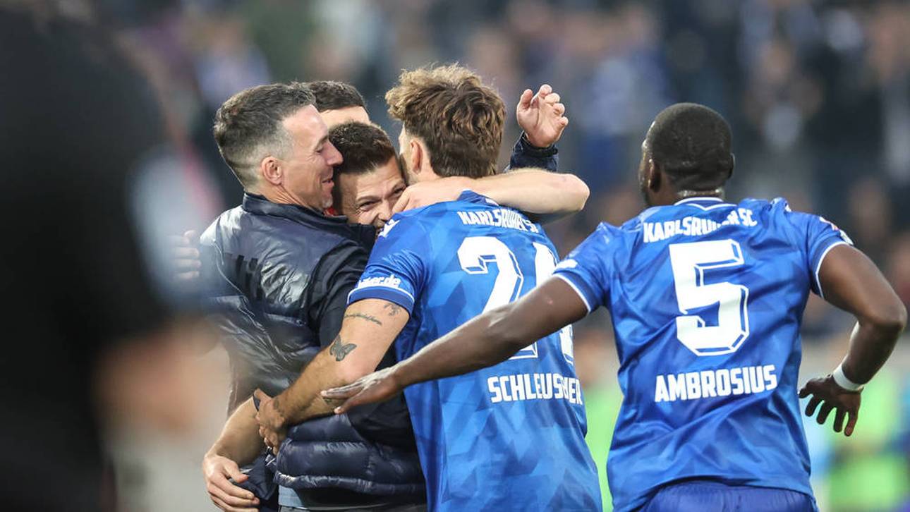 KSC siegt nach Trainer-Verkündung