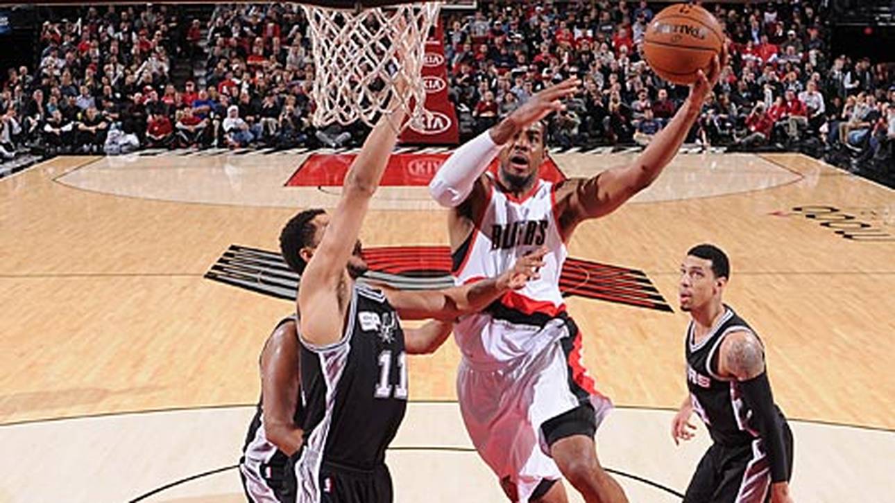 Portland fordert Meister San Antonio