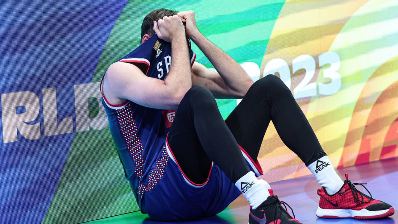 Nikola Milutinov unterlag mit Serbien im WM-Finale gegen Deutschland