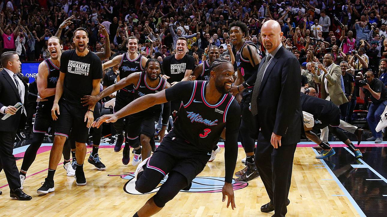 Mega-Dreier! Wade versenkt Warriors
