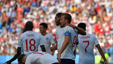 Harry Kane traf beim 6:1 von England gegen Panama gleich drei Mal
