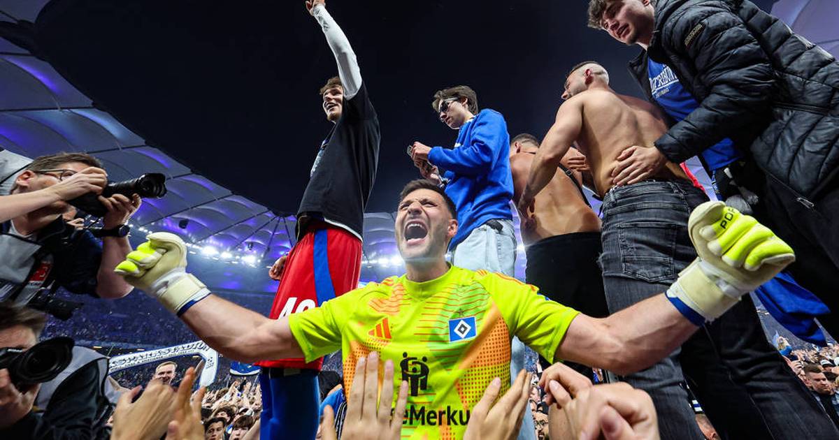 Euphorisierte Fans wollten HSV-Katakomben stürmen!