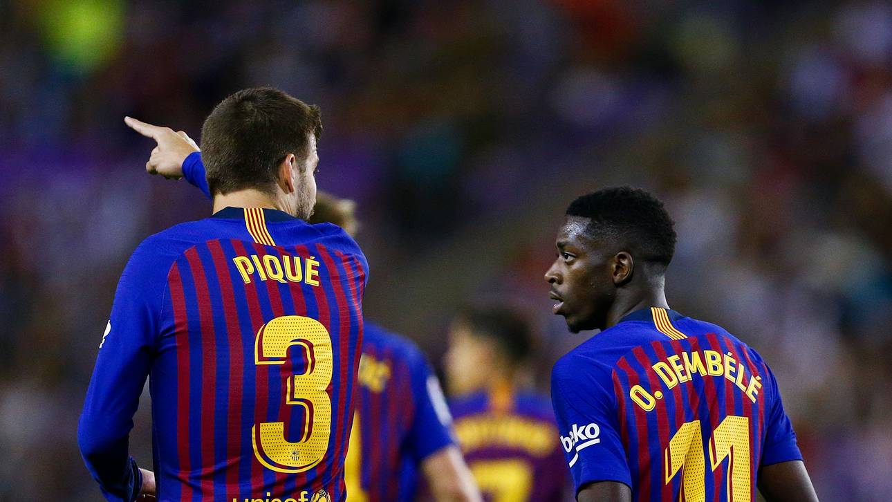 Pique macht Ansage an Dembele