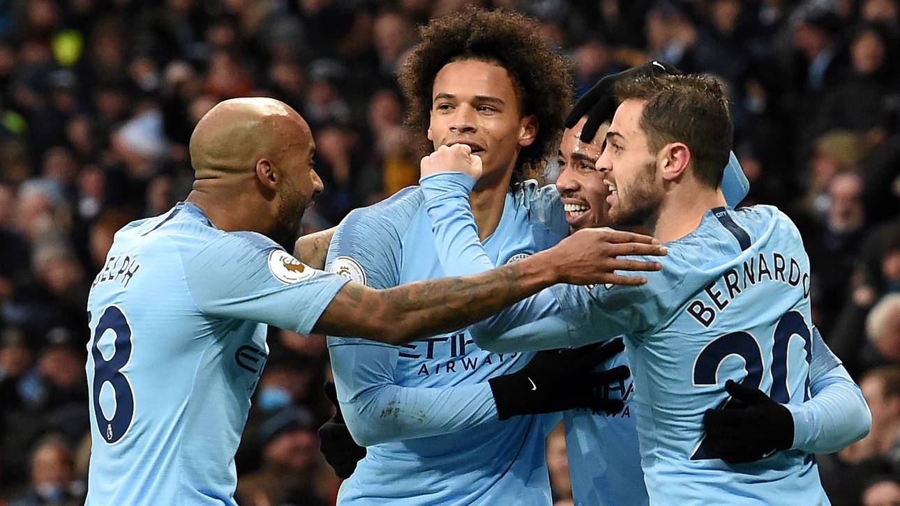 Sane glänzt erneut für ManCity