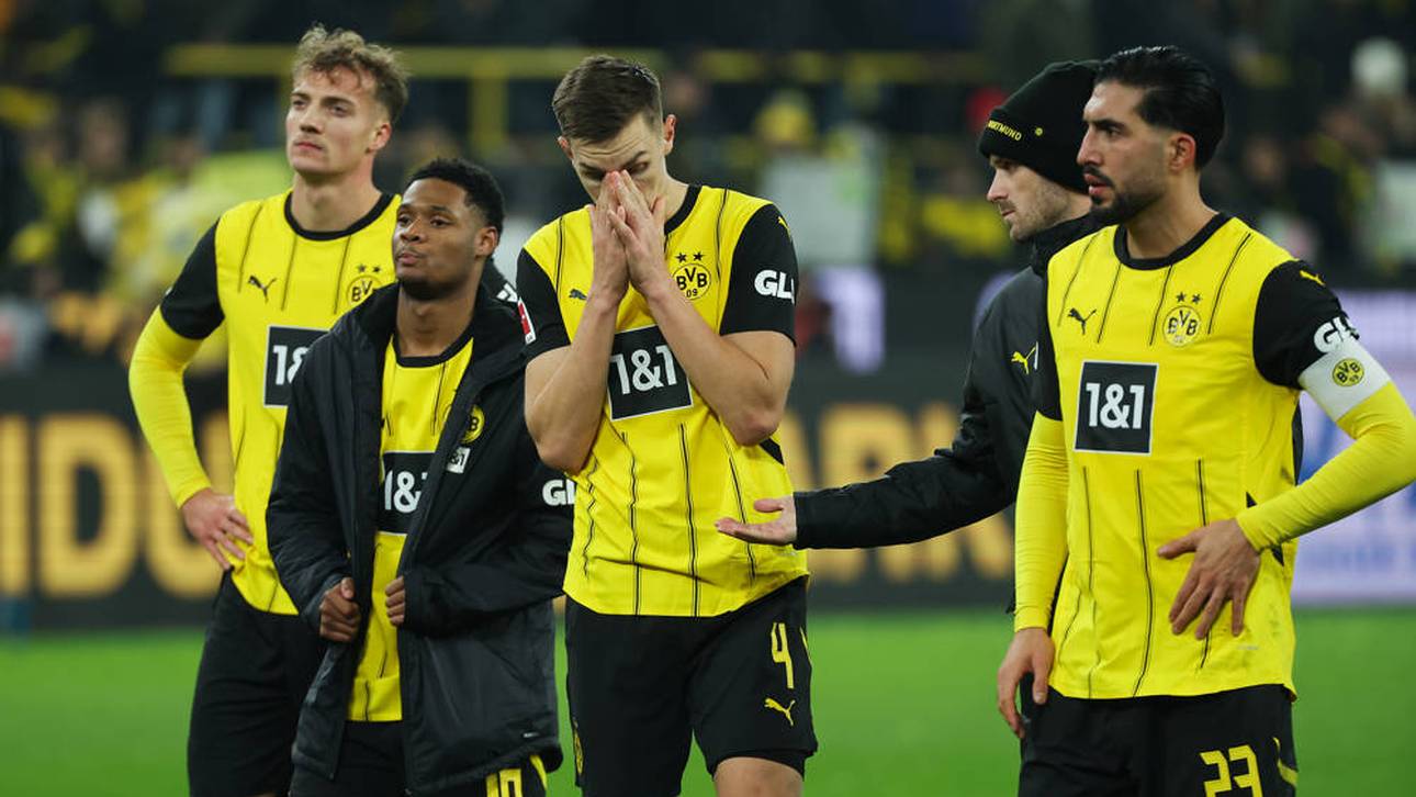 Bei Borussia Dortmund herrschte nach dem 1:1 gegen die TSG Hoffenheim Ratlosigkeit 