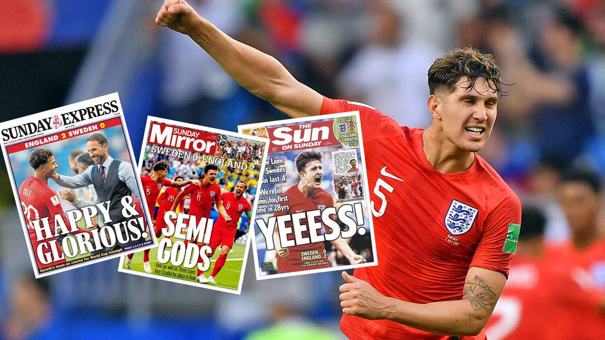Nach dem Sieg gegen Schweden und dem englischen Halbfinal-Einzug überschlägt sich die englische Presse mit Lob für ihre Helden. In Kroatien freut man sich auf das Duell mit den Briten. SPORT1 zeigt internationale Pressestimmen