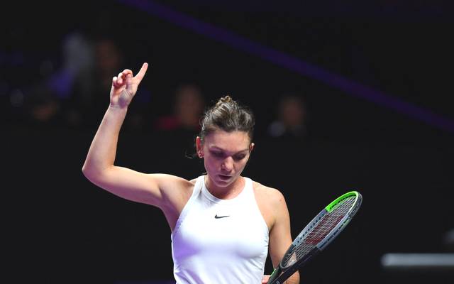 Wta Finals Halep Besiegt Andreescu Svitolina Ringt Pliskova Nieder