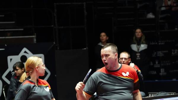 Para-Tischtennis-Duos holen kompletten WM-Medaillensatz
