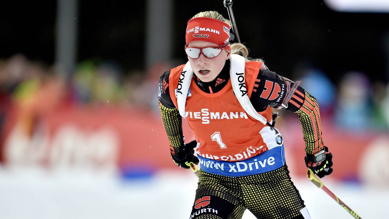 Hildebrand bei Wierer-Sieg Vierte