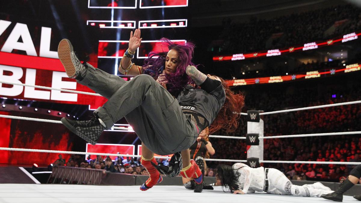 Die Spezialaktionen von einst kann die ehemalige Partnerin der Hardy Boyz noch immer: der Twist of Fate ...