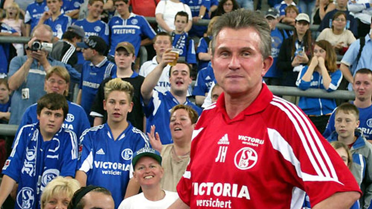 ...und erneut Bilbao heuert Heynckes 2003 beim FC Schalke an