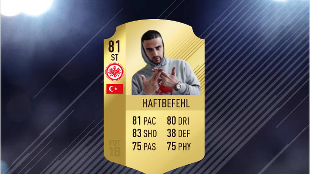 Fussball schaut er nur zur Weltmeisterschaft, aber weiß, wer beim Gegner auf dem Platz der Babo ist. Aykut Anhan, wie Haftbefehl mit bürgerlichem Namen heißt ist mit Kevin-Price Boateng (SGE Frankfurt) befreundet. Mit seinen Songs (u.a. „Chabos wissen wer der Babo ist“) eroberte er mehrfach die Charts. Eindeutig ein Stürmertyp