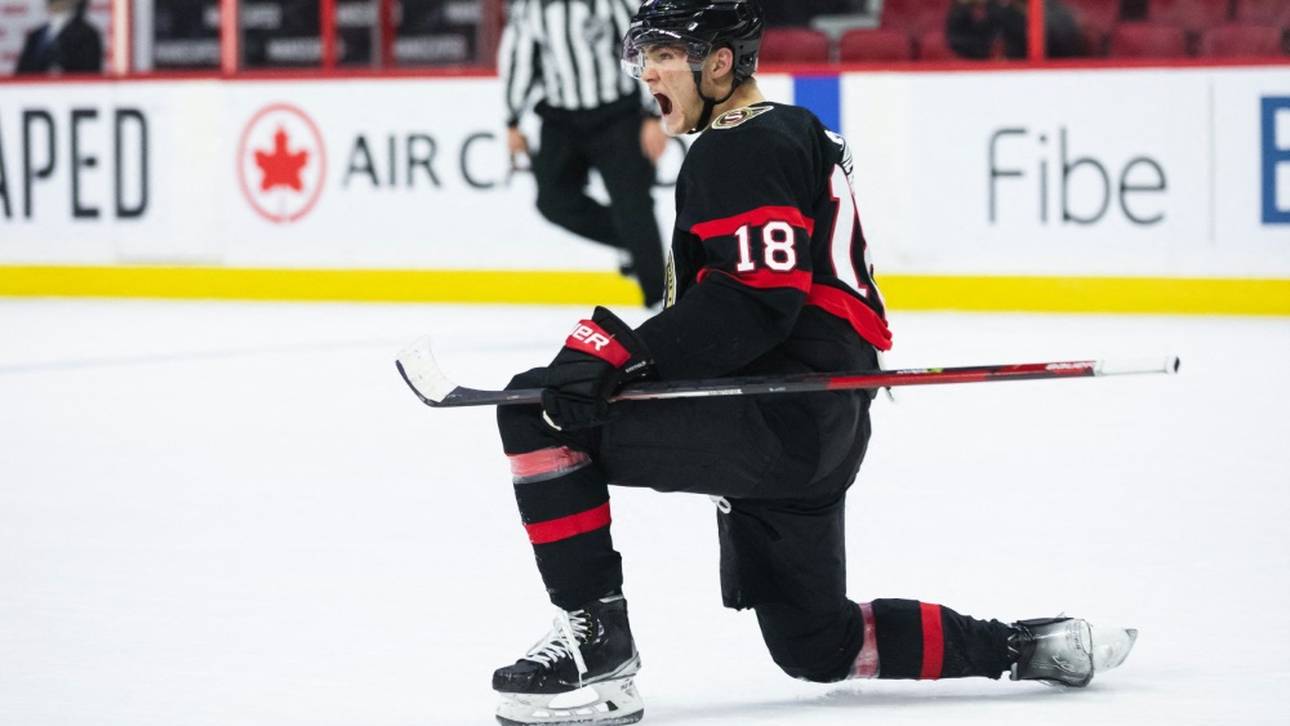 NHL: Stützle glänzt erneut