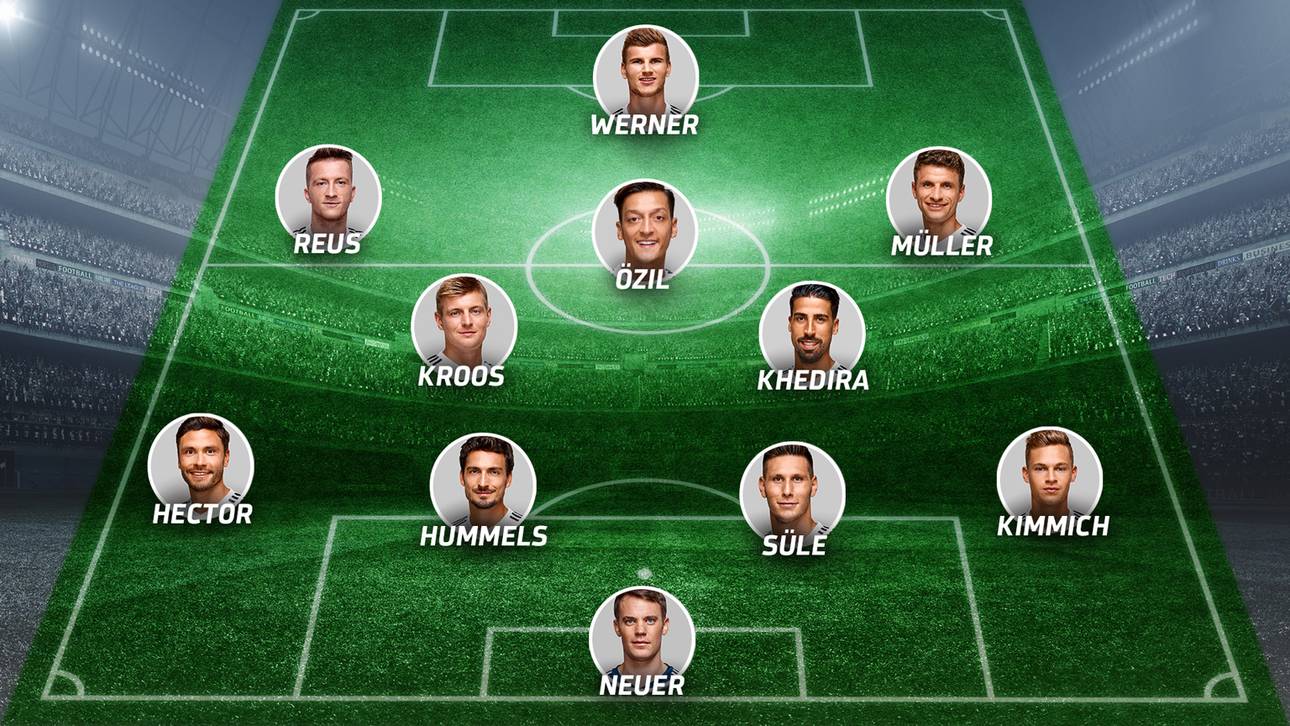 Khedira und Özil zurück ins Team? Das wäre dann eine mögliche Aufstellung